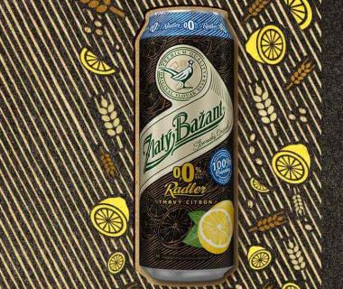 Zlatý Bažant Radler 0,0% Tmavý Citrón